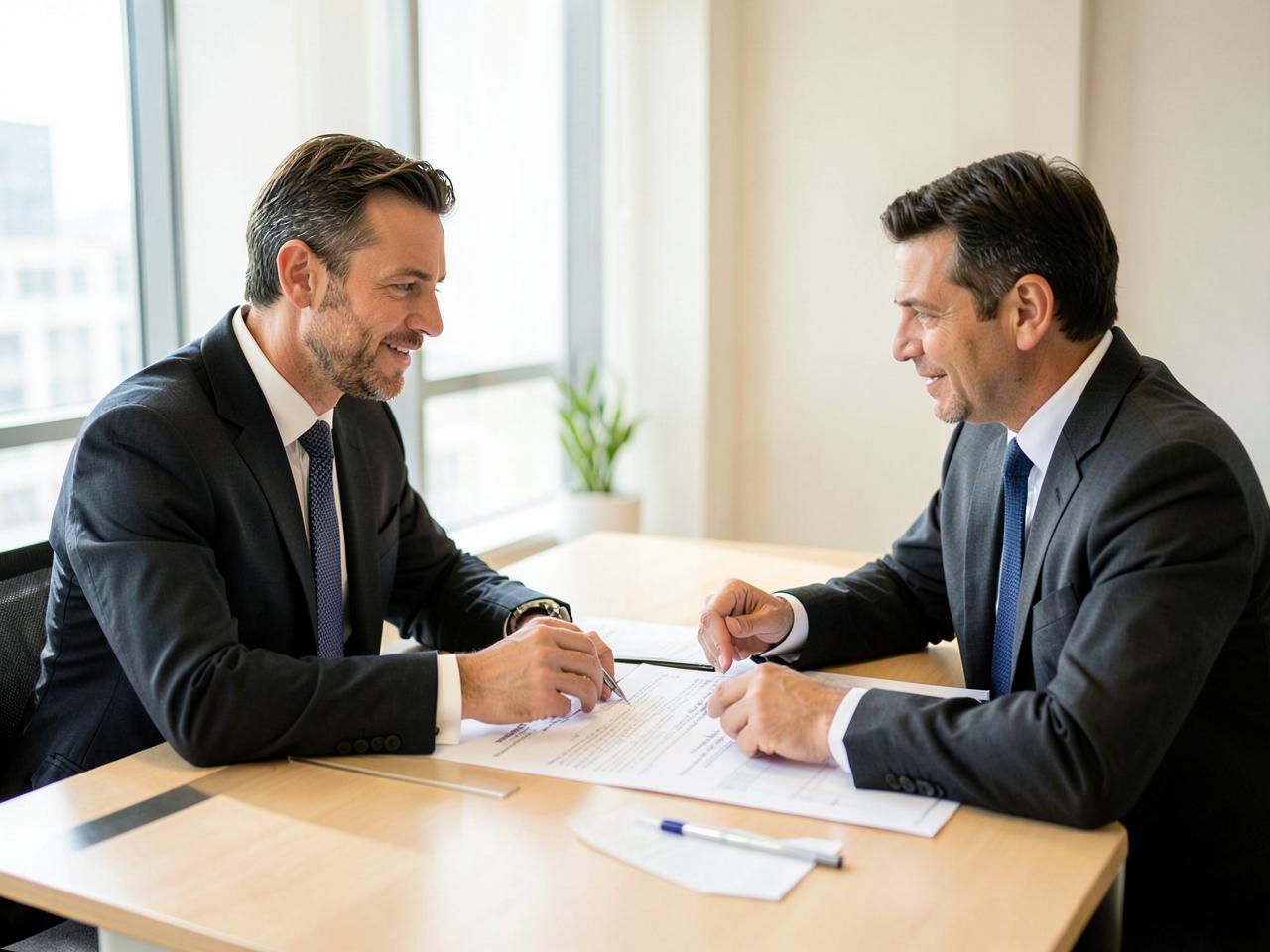 Rechtsberater, Gründer und Investoren strukturieren die Verträge