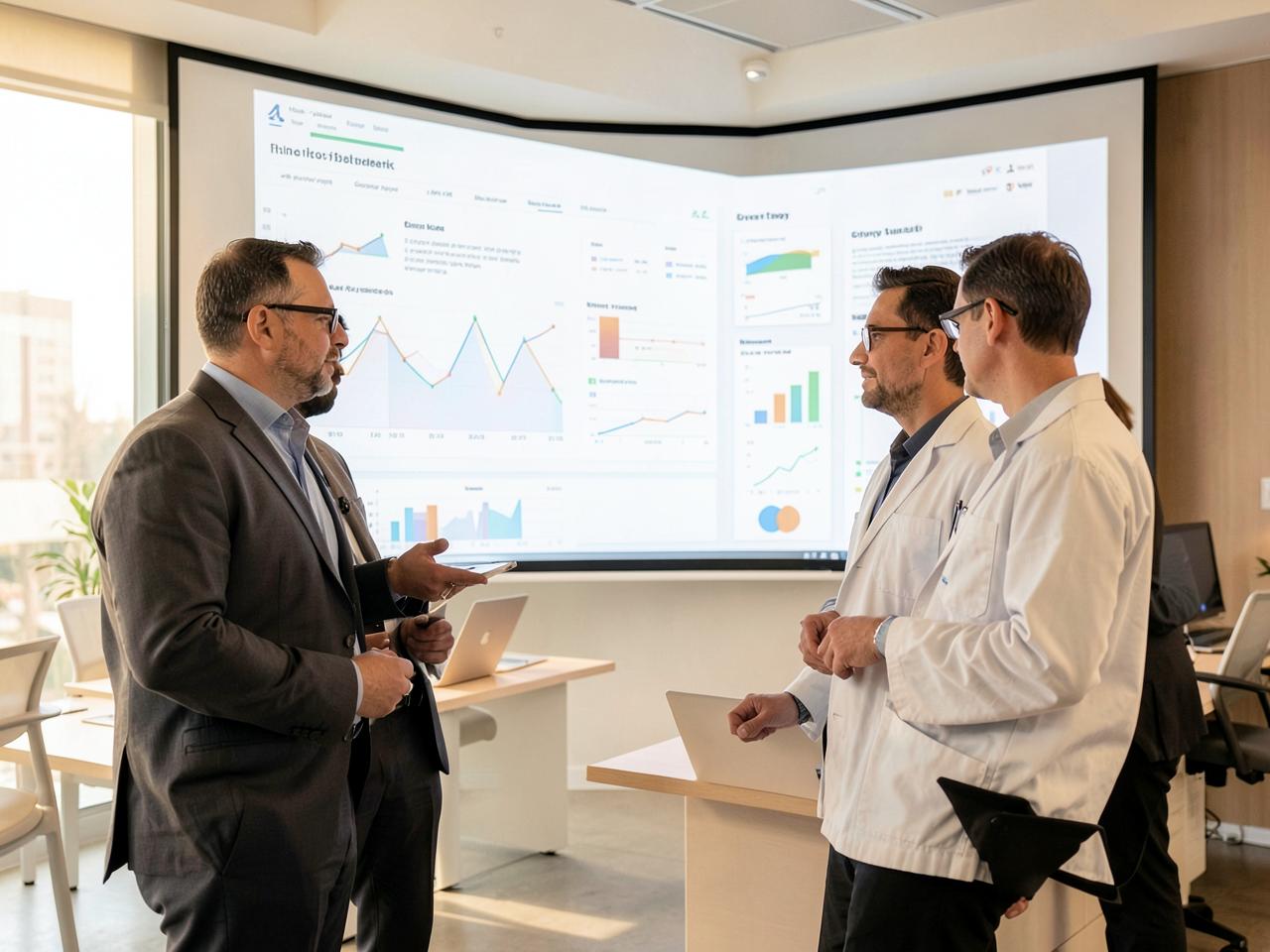 Forschende arbeiten in einem Labor für künstliche Intelligenz