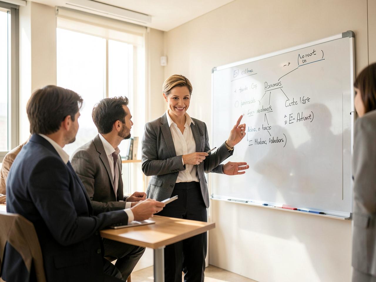 Strategische Partner im Austausch